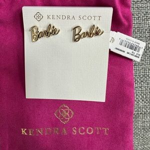 NWT Kendra Scott Gold Barbie Ear Climbers